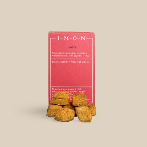 Handmade rusks with paprika — 100g